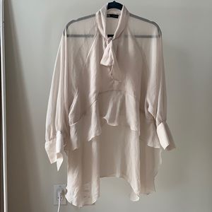 Zara Ruffle Blouse